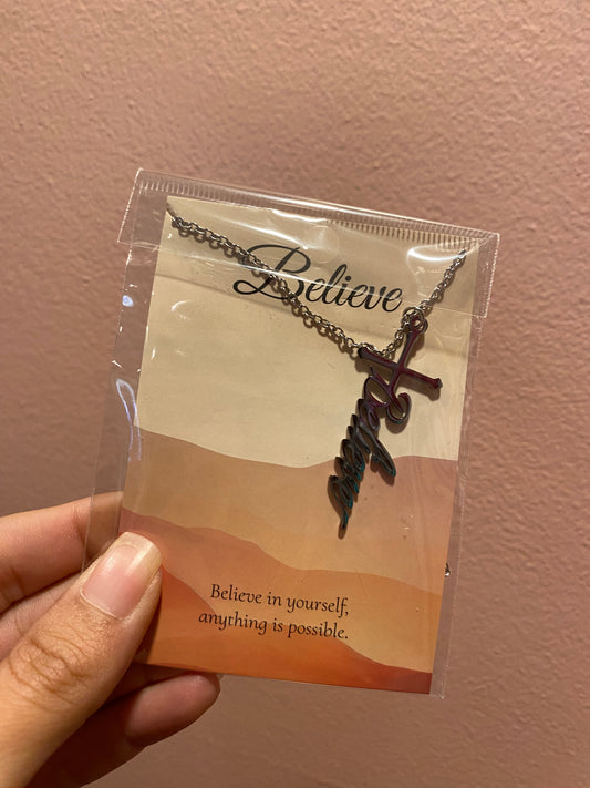 Believe Necklace