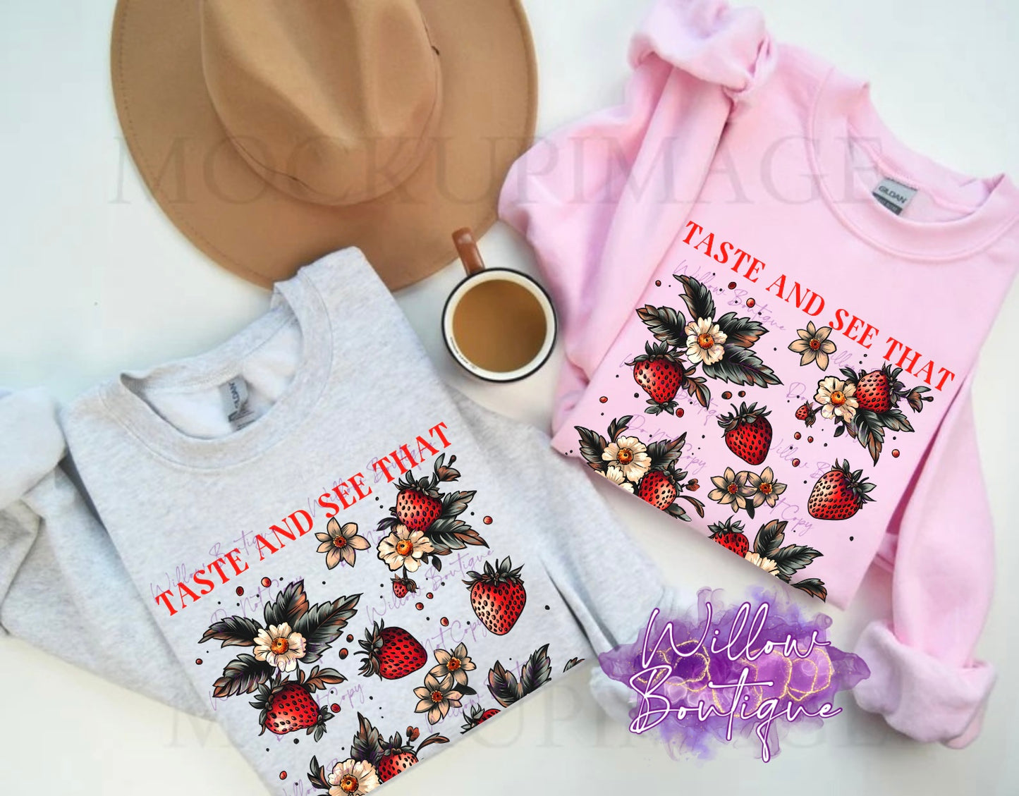 Preorder - The Lord Is Good Strawberries Sweat