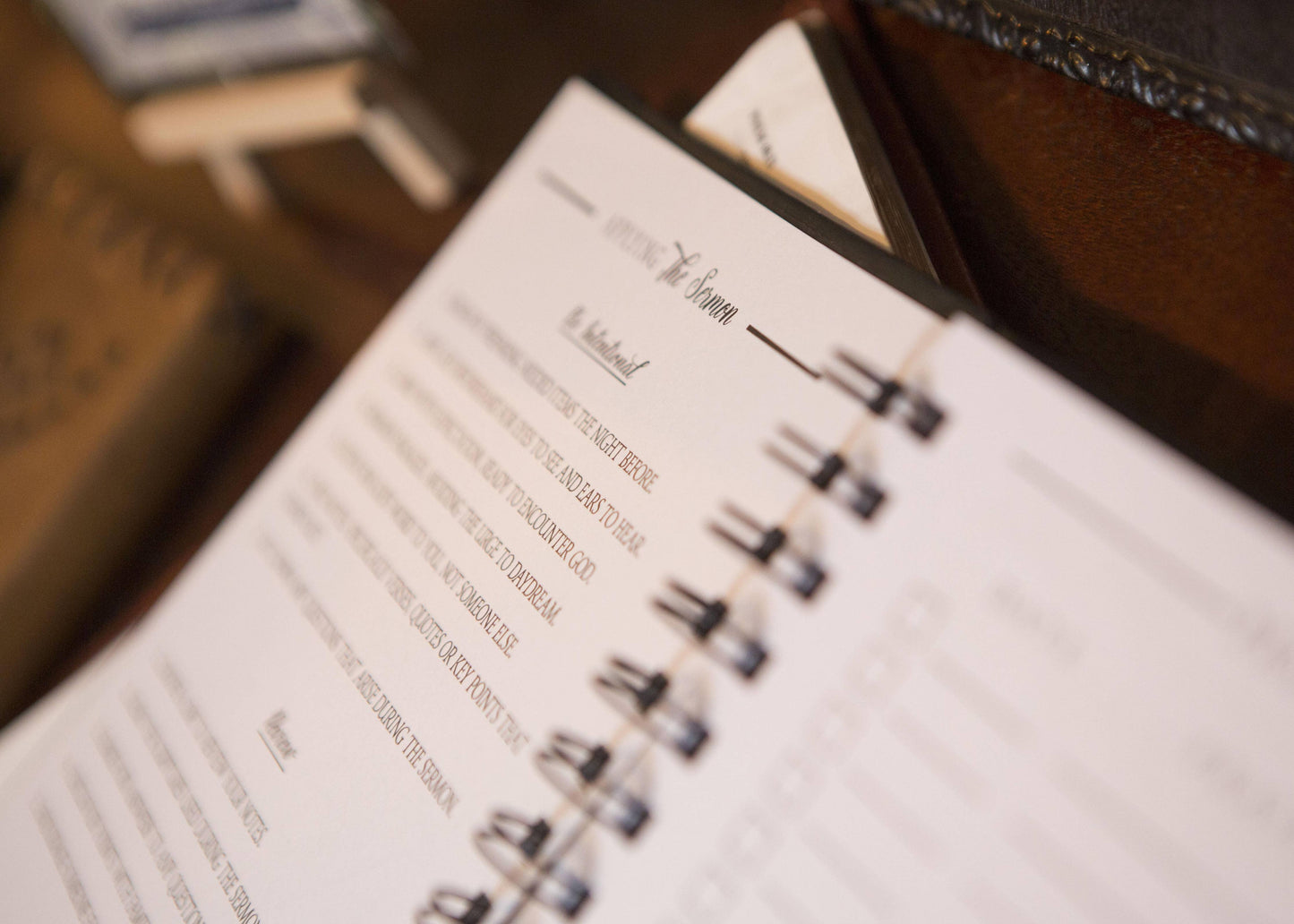 Men's Sermon Notebook | Sermon Notes Journal