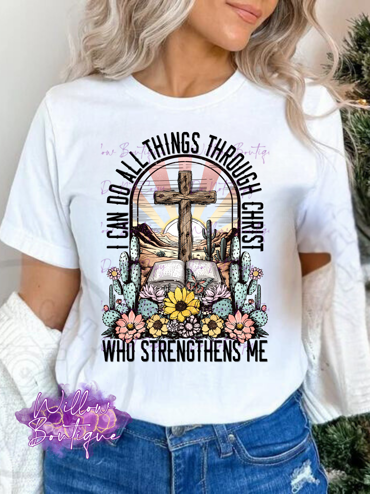 Preorder - I Can Do All Things Through Christ Tee