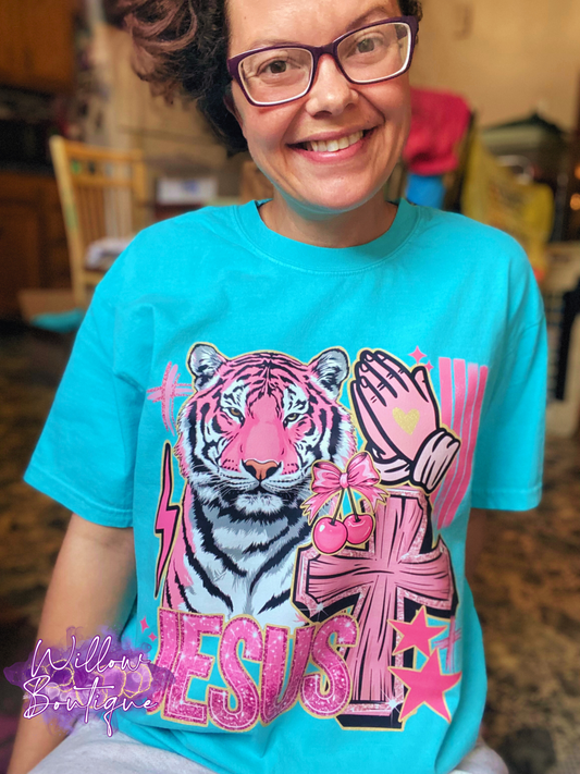 Preorder - Jesus Tiger Tee