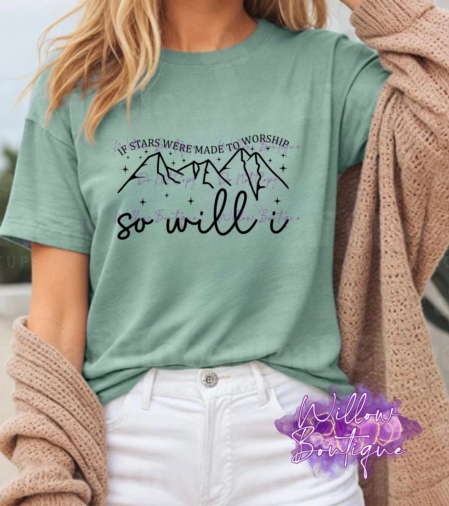 Preorder - Stars Were Made To Worship Tee