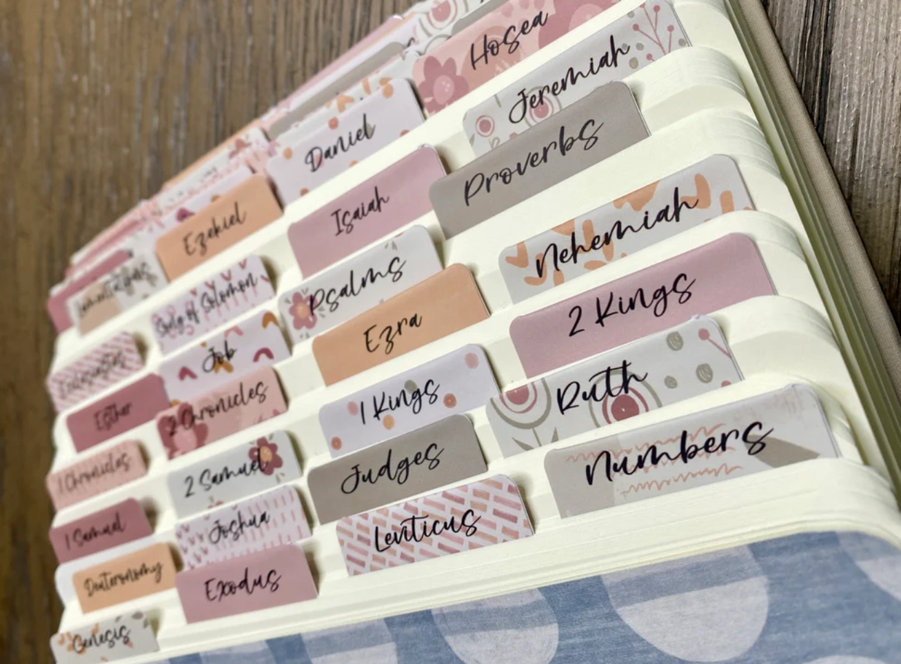 Cute Bible Tabs | Bible Index Tabs
