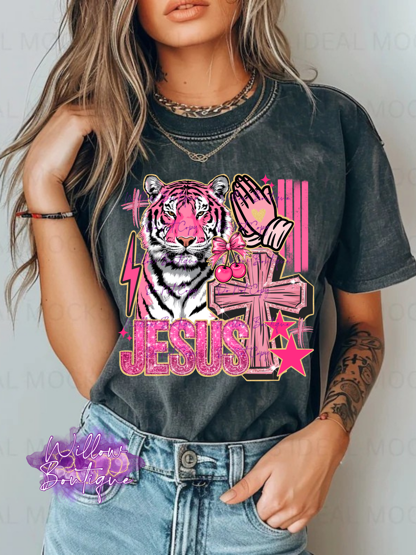 Preorder - Jesus Tiger Tee
