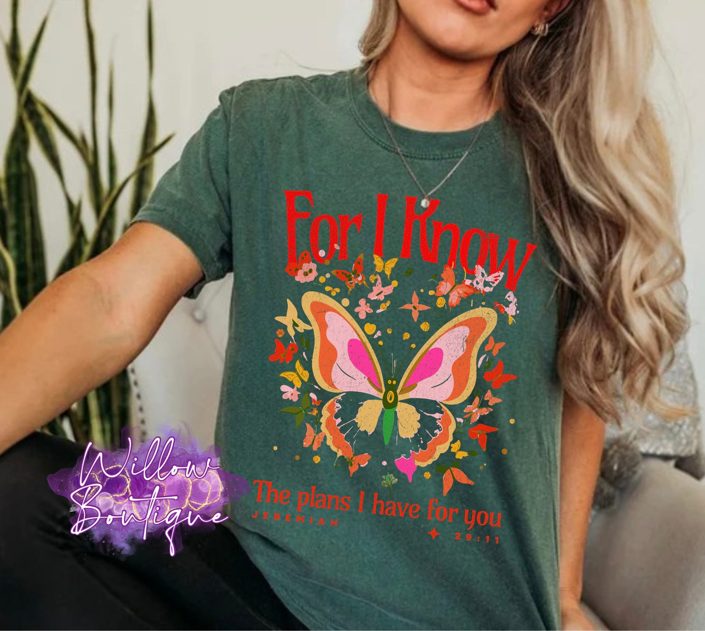 Preorder - I Know Butterfly Tee