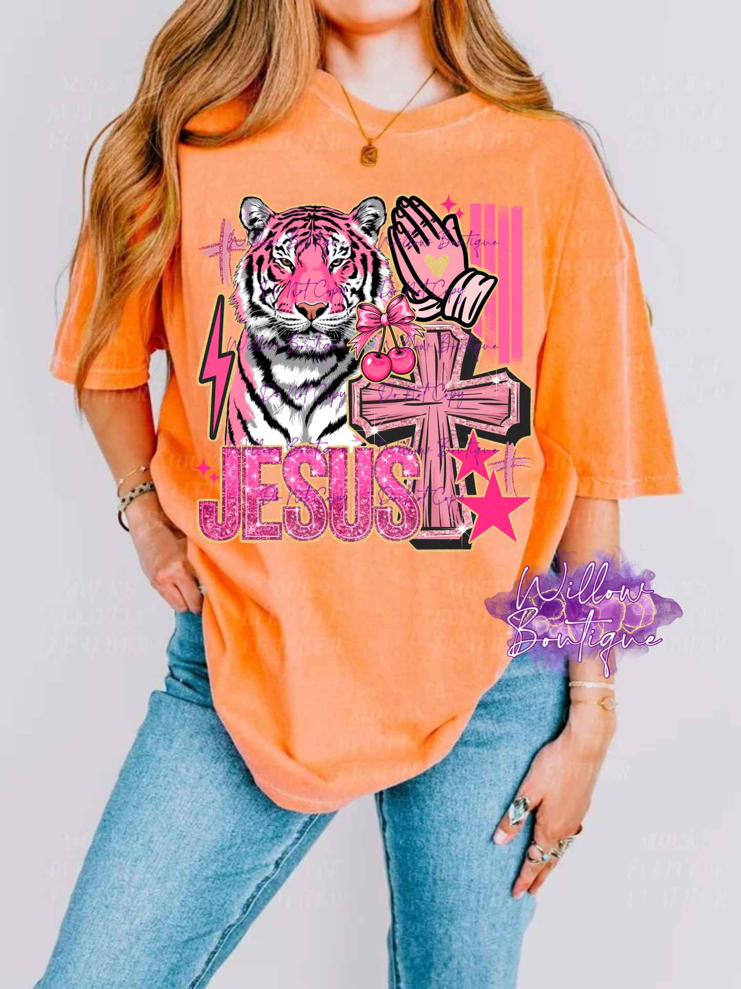 Preorder - Jesus Tiger Tee