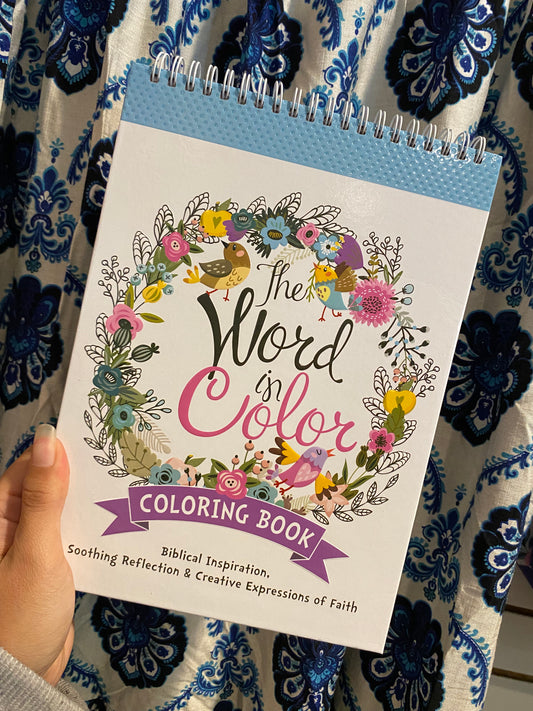 Word of Color Coloring Book