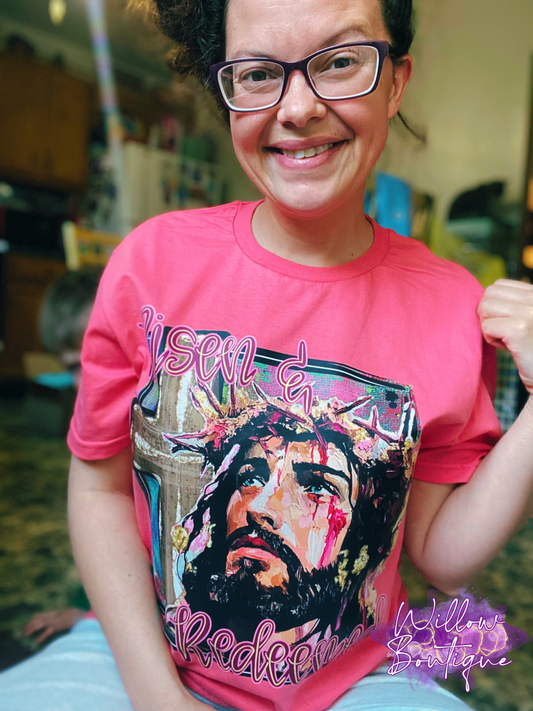 Preorder - Risen and Redeemed Tee