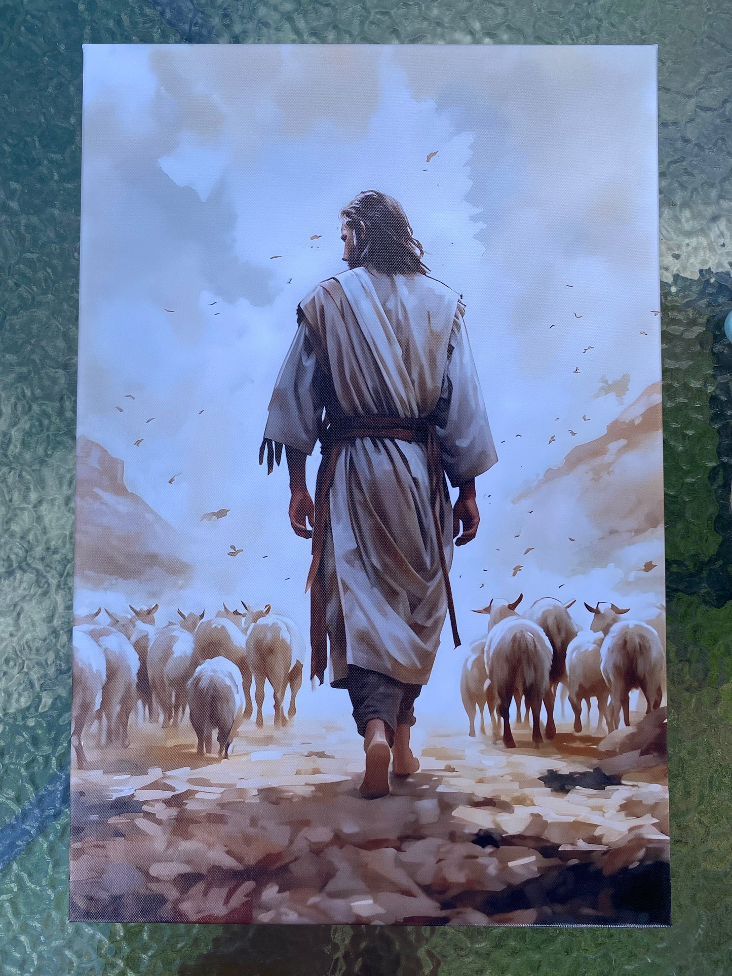 Large Religious Canvas