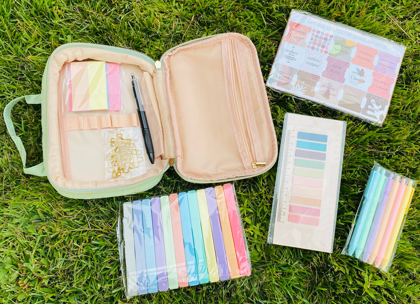 Journaling Kit with Quilted Bag