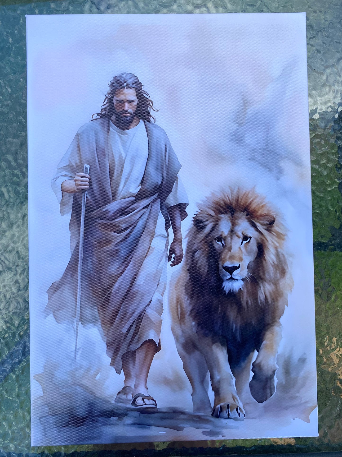 Large Religious Canvas
