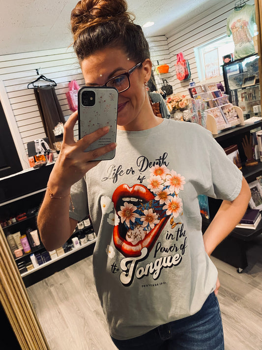 Preorder - Power of the Tongue Tee