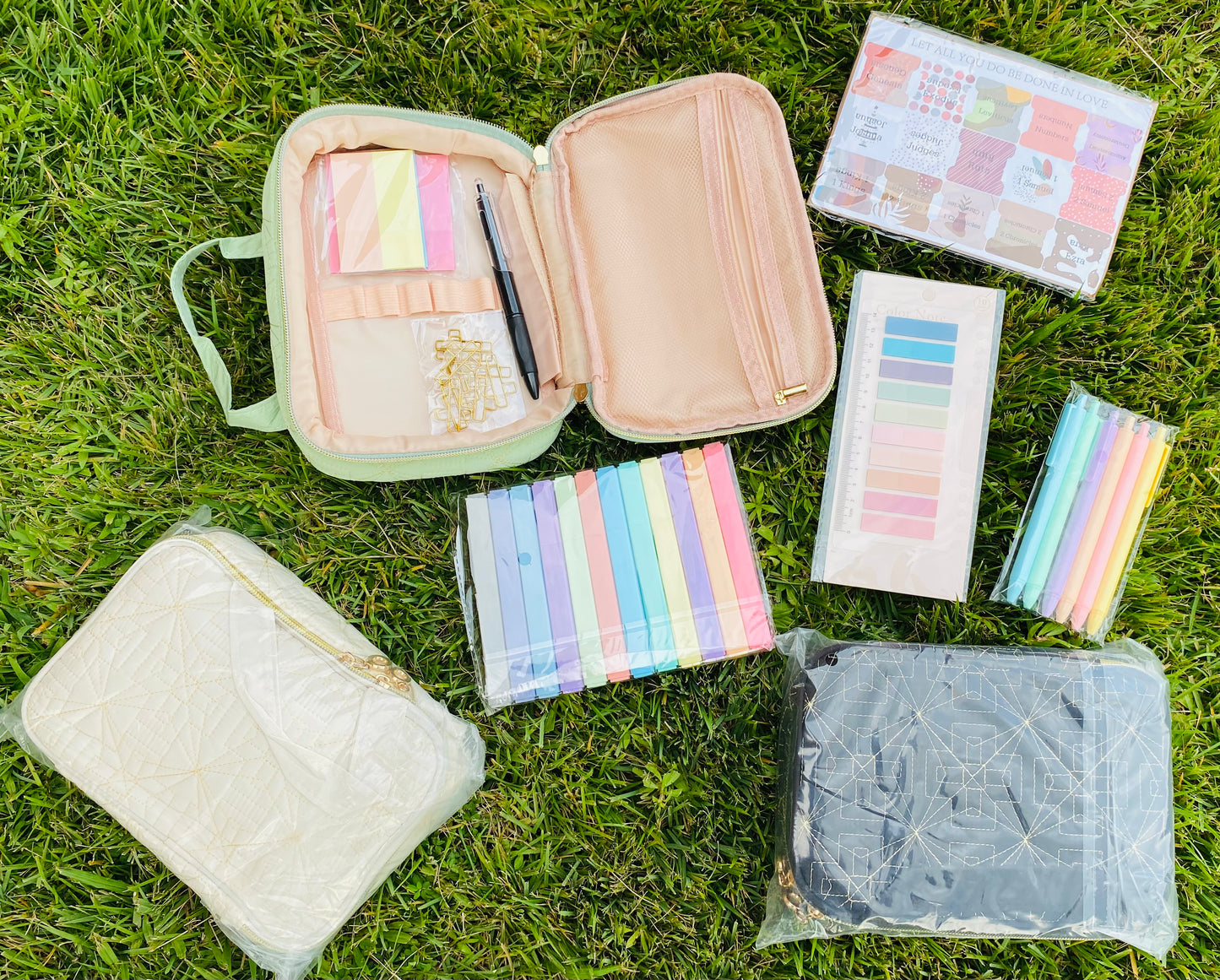 Journaling Kit with Quilted Bag