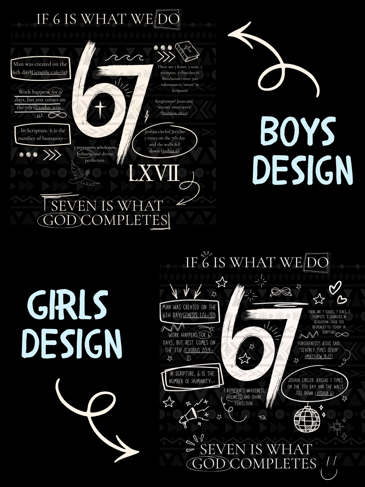 Preorder - Youth 6 7 Religious Tee