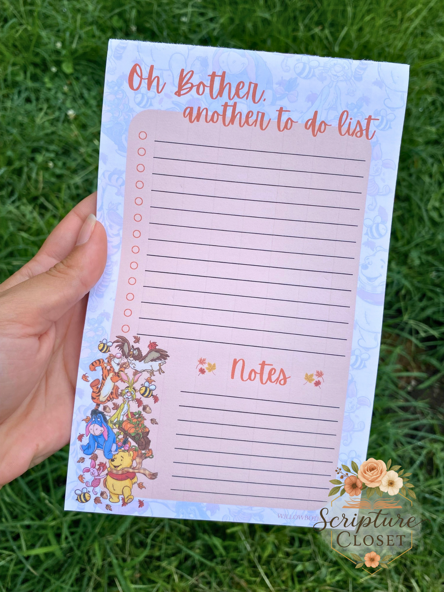 Oh Bother Tear-Away To-Do List Pad