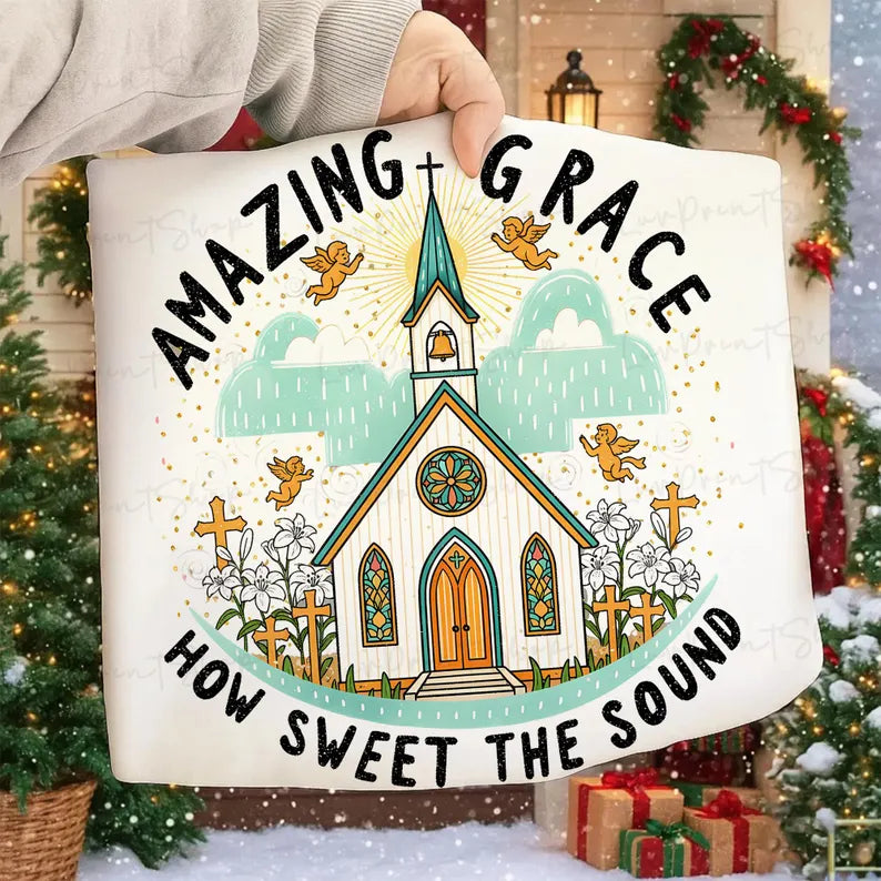 Preorder - Sunday Praise (10|12) - Amazing Grace Sweatshirt