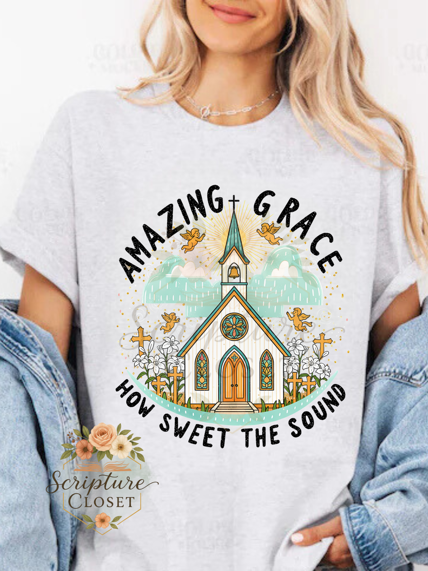 Preorder - Sunday Praise (10|12) - Amazing Grace Tee