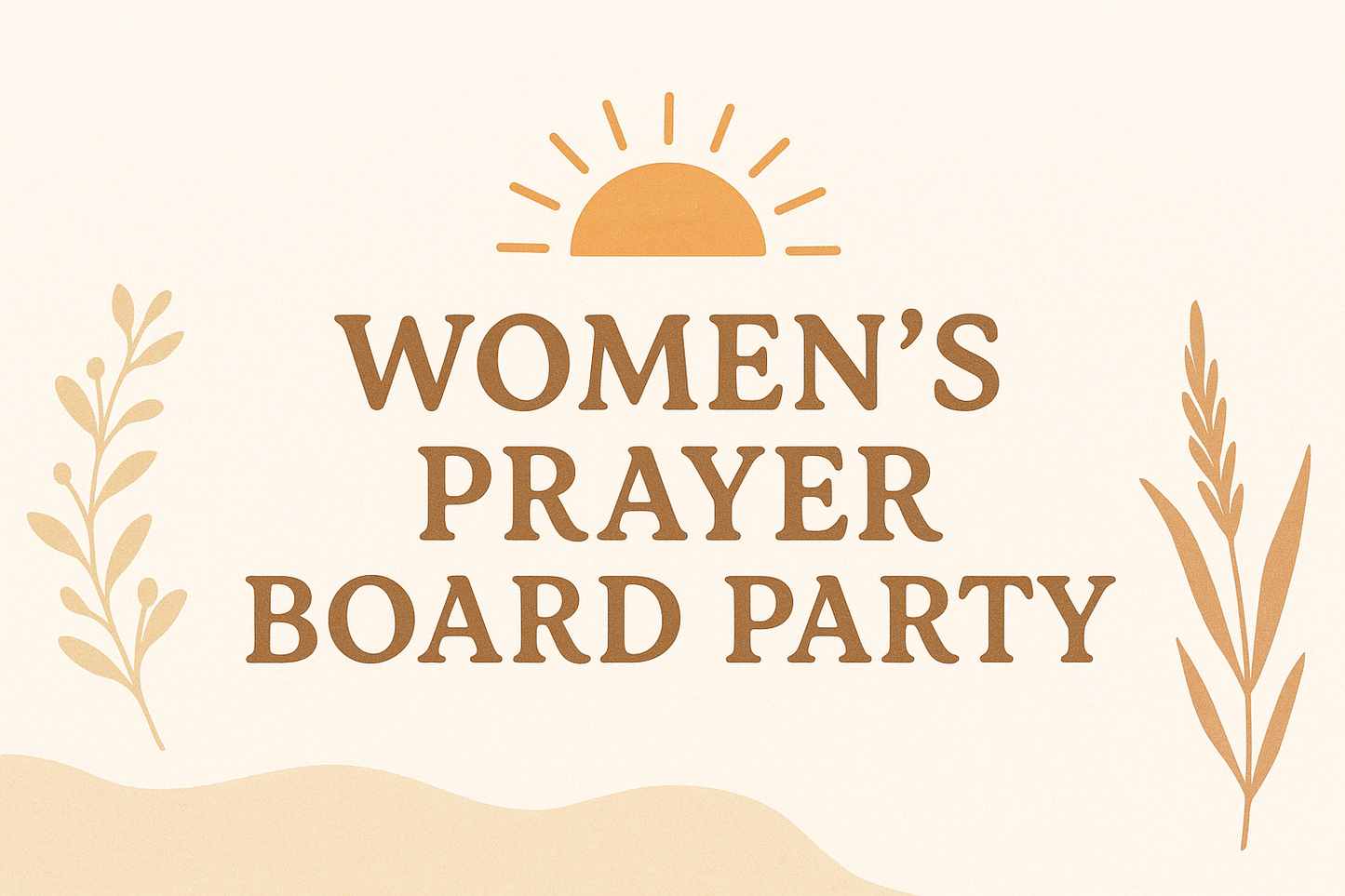 Prayer Board Party Reservation