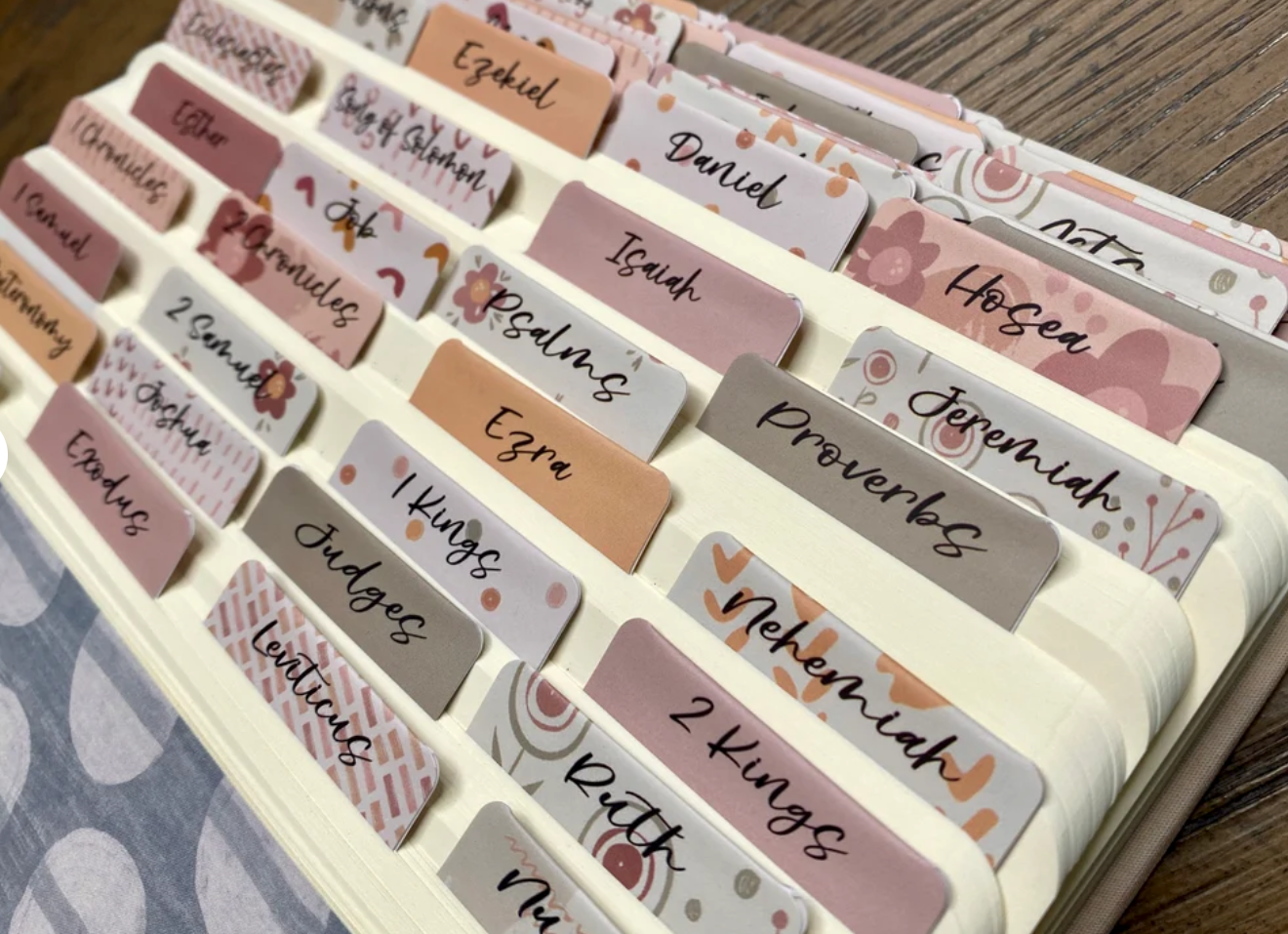 Cute Bible Tabs | Bible Index Tabs