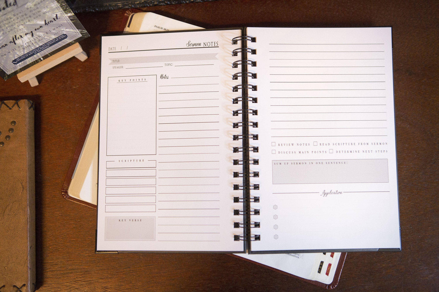 Men's Sermon Notebook | Sermon Notes Journal
