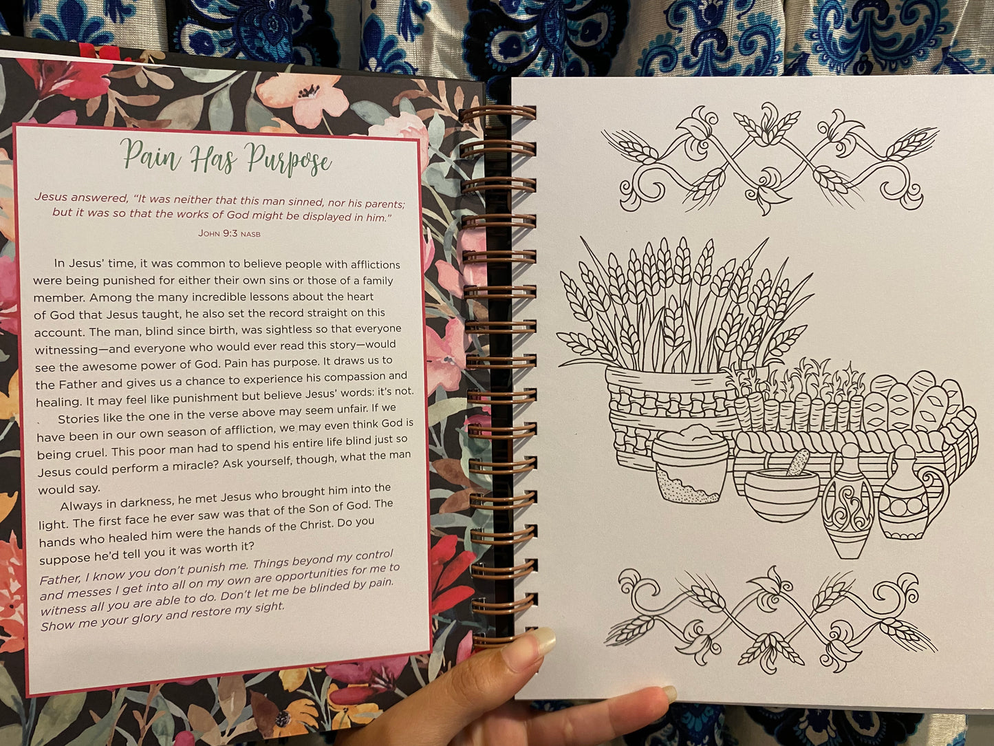 Think on These Things -  Devotional Coloring Book