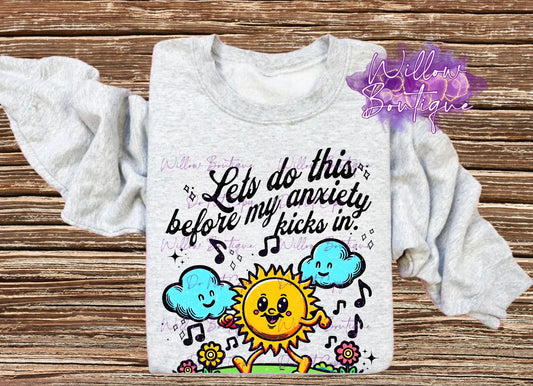 Preorder - Anxiety Kicks In Sweat