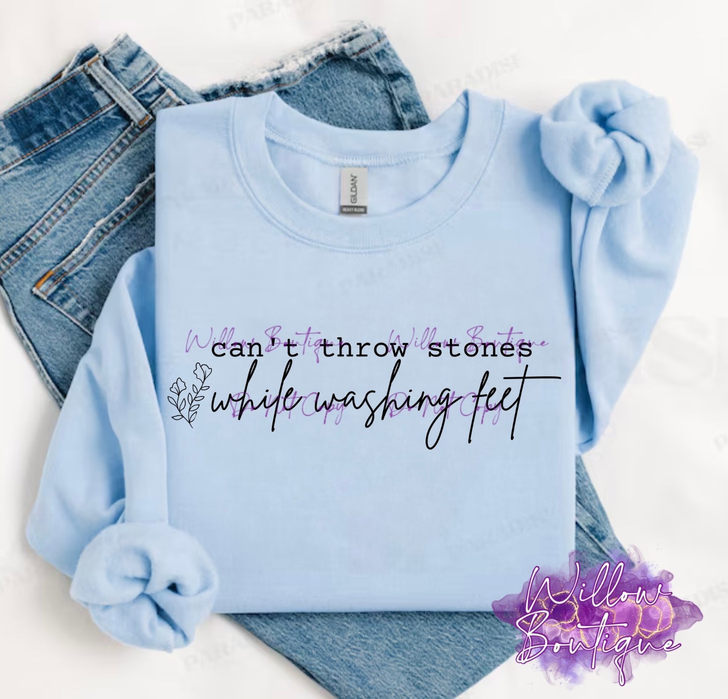 Preorder - Can’t Throw Stones Sweatshirt