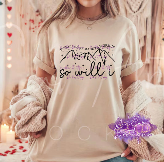 Preorder - Stars Were Made To Worship Tee