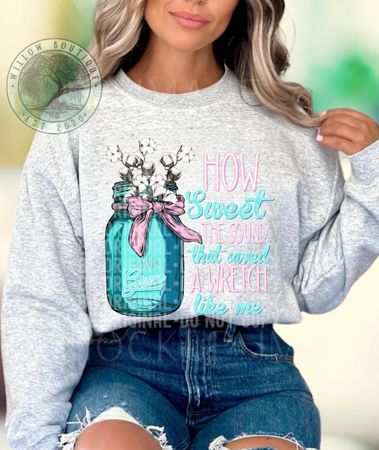 Preorder - How Sweet The Sound Sweatshirt