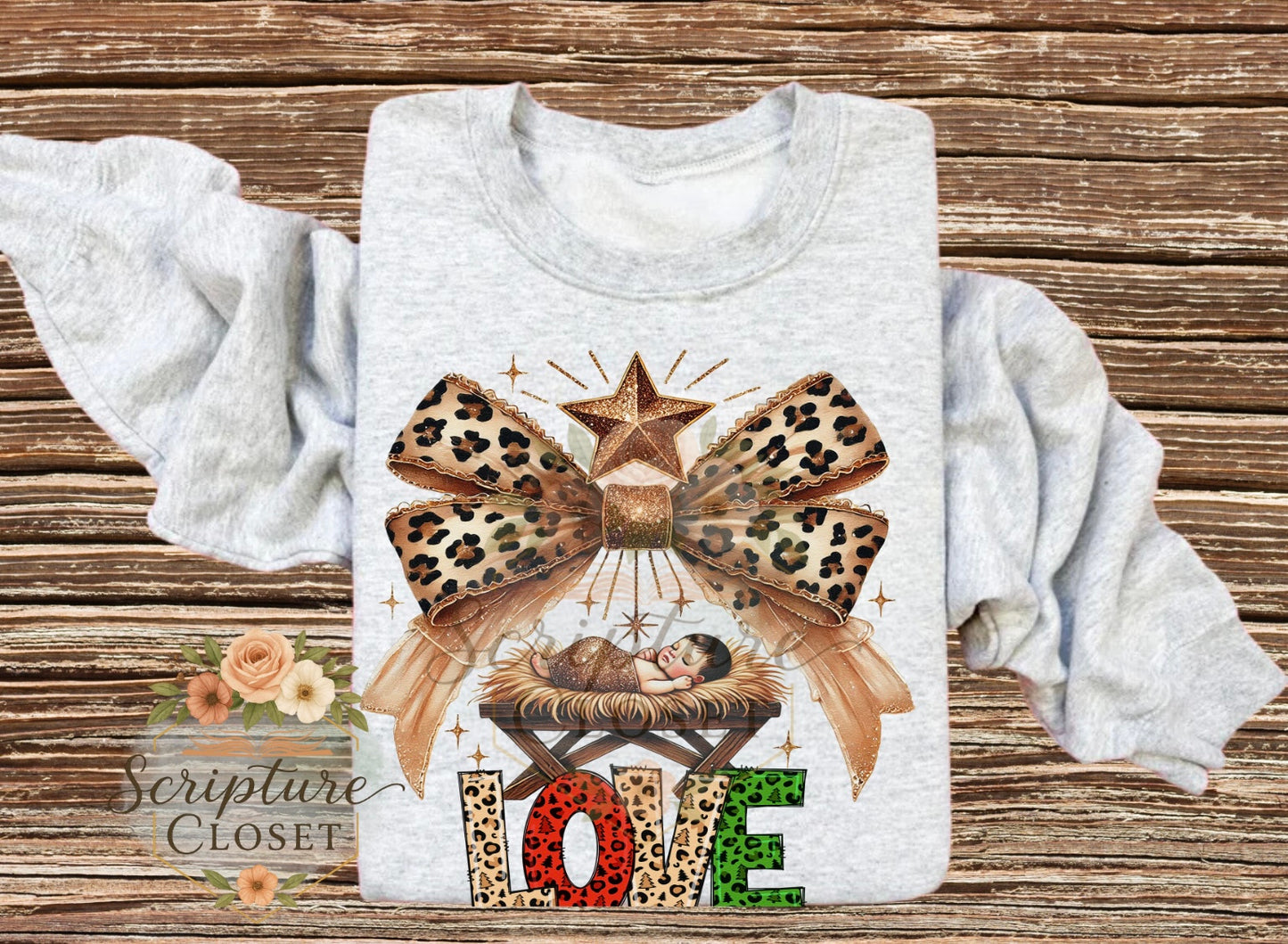 Preorder - Love Come Down Manger Shirt