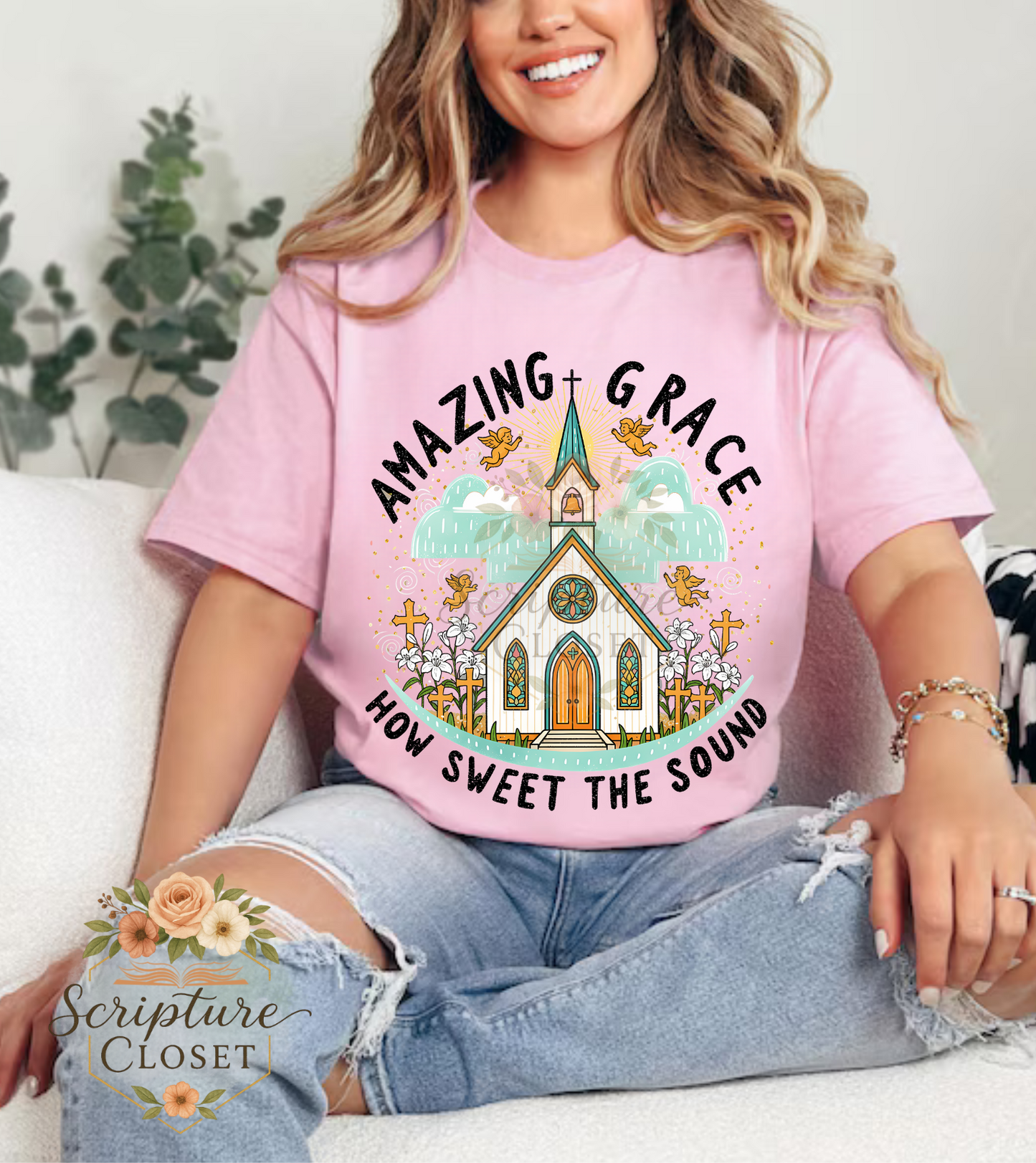 Preorder - Sunday Praise (10|12) - Amazing Grace Tee