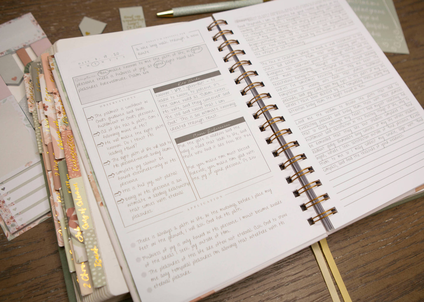 Journal for SOAP Bible Study Method | Isaiah 40:8