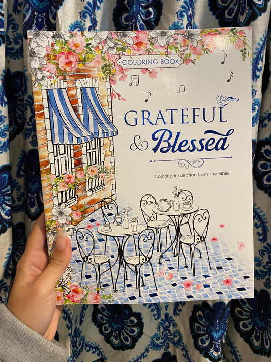 Grateful & Blessed Coloring Book
