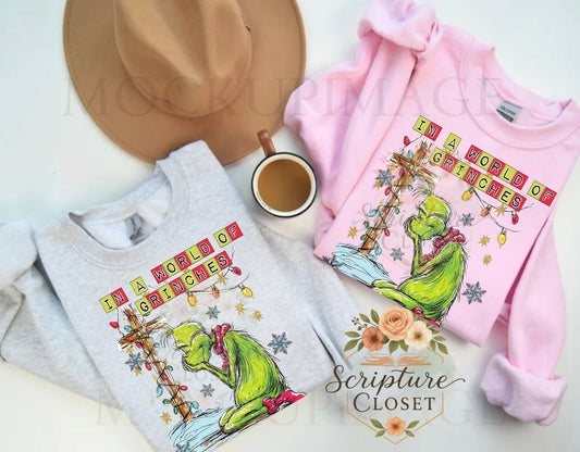 Preorder - More Like Jesus Grinchy Sweatshirt