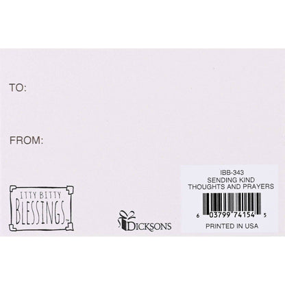 Itty Bitty Card Sending Kind Thoughts
