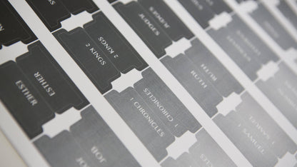 Bible Tabs | Bible Index Tabs for Men