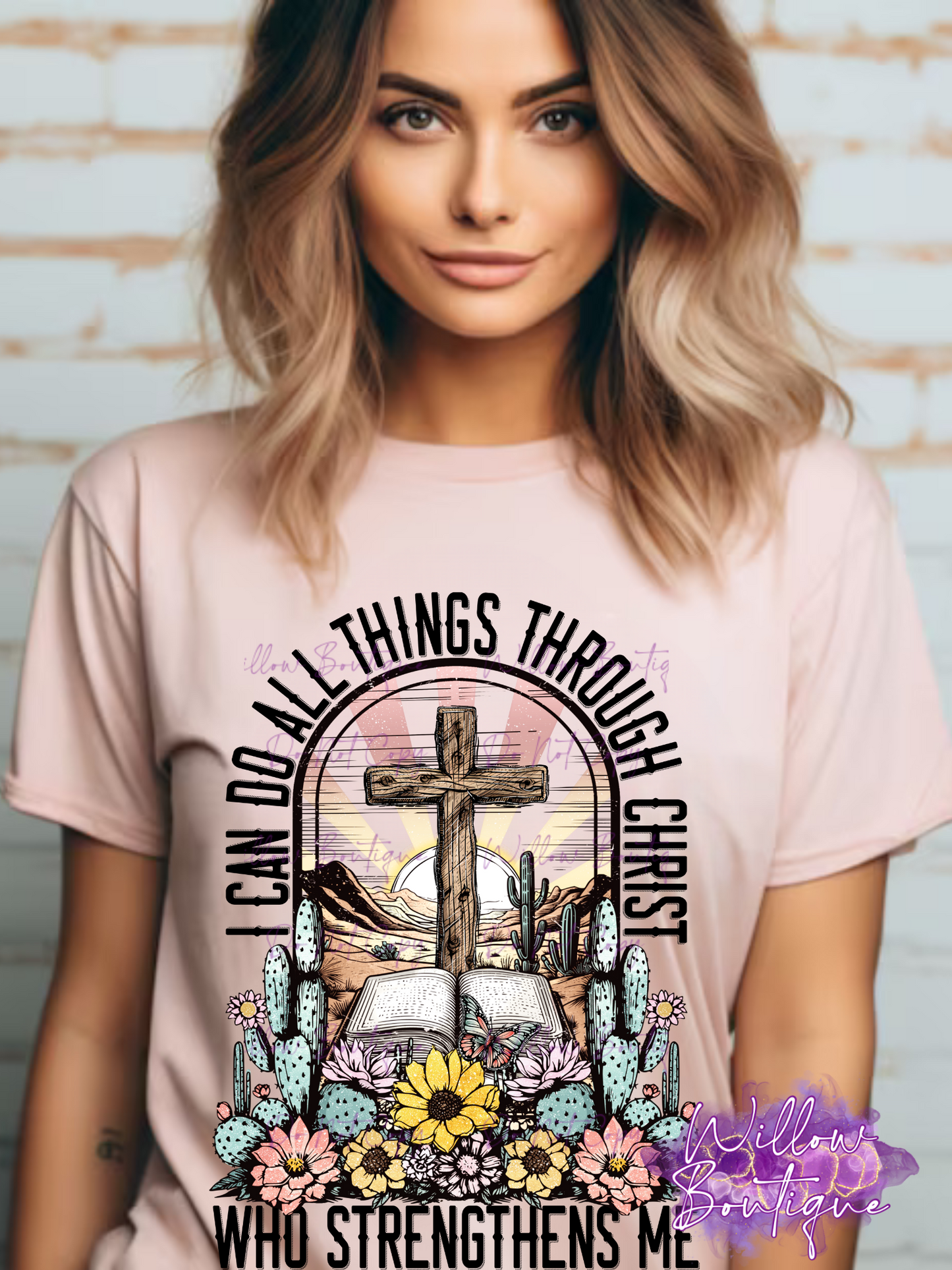 Preorder - I Can Do All Things Through Christ Tee