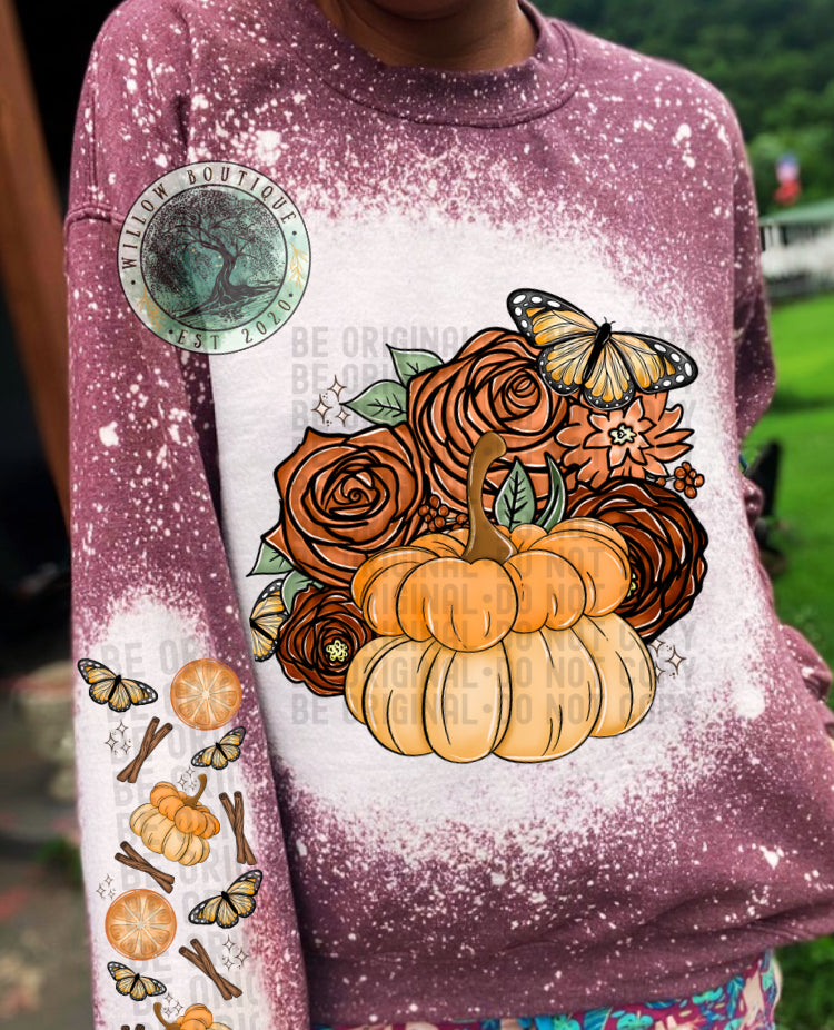 Preorder - Fall Roses Sweatshirt