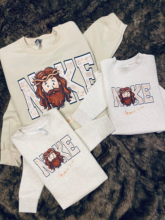 Preorder - Jesus Swoosh Sweatshirt