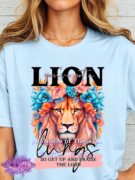 Preorder - Lion In Your Lungs Tee