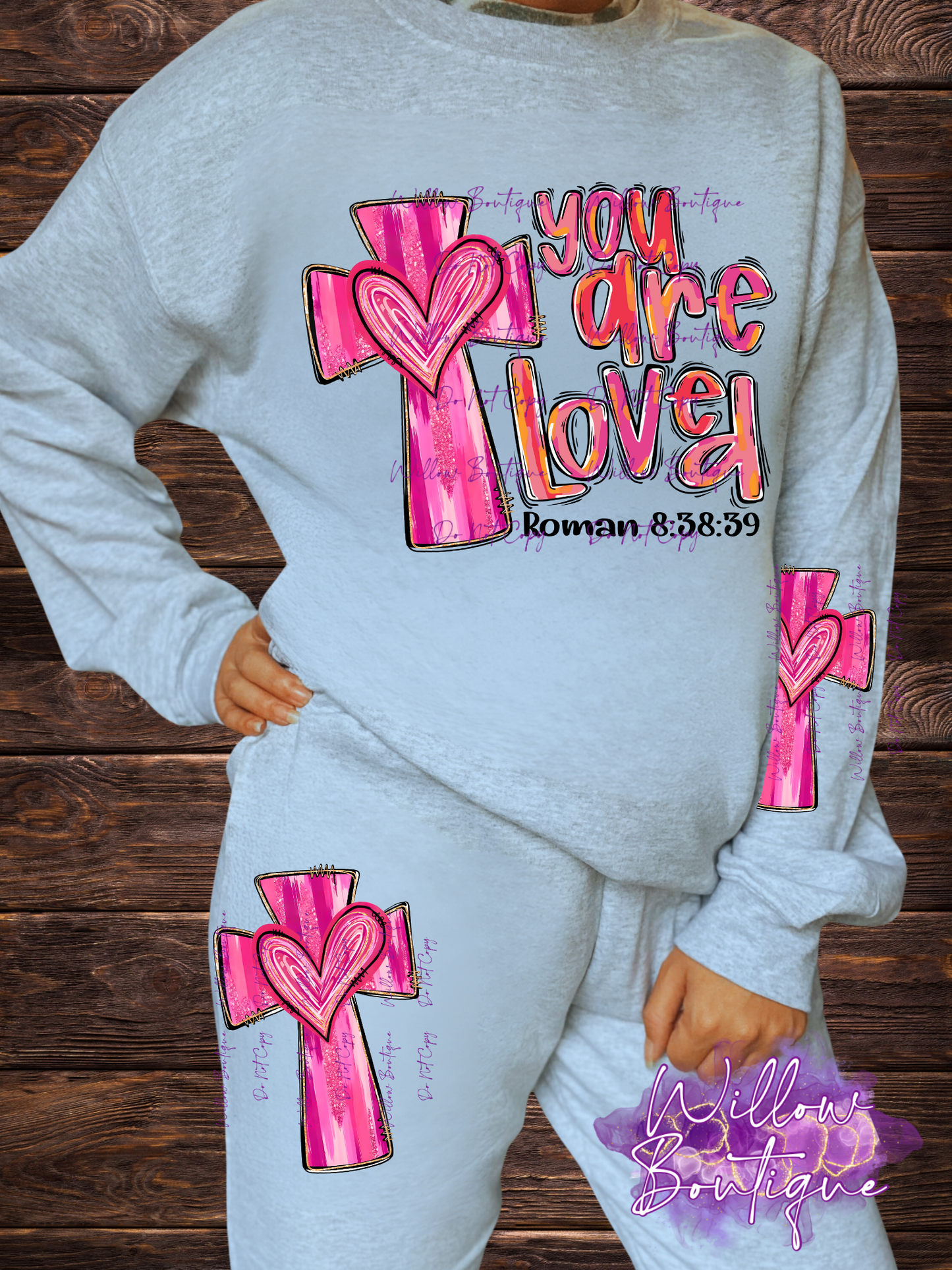 Preorder - You Are Loved Sweat Outfit