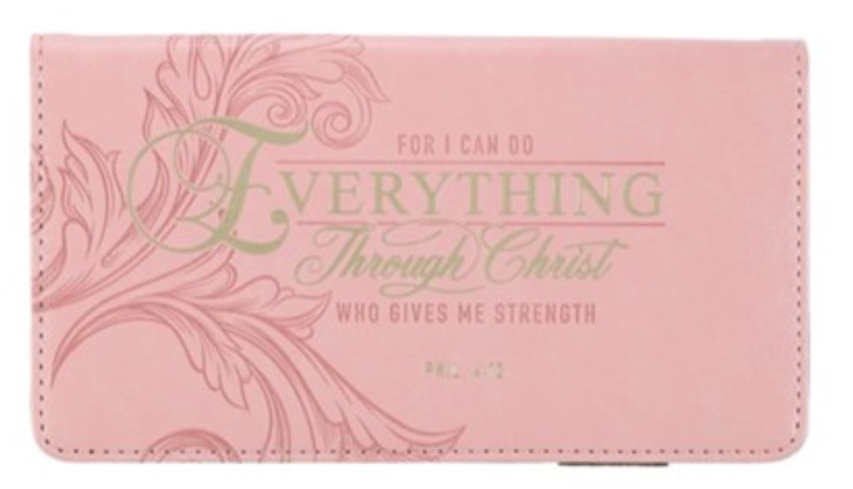 Philippians 4:13 Checkbook Cover