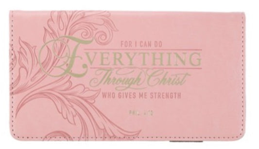 Philippians 4:13 Checkbook Cover