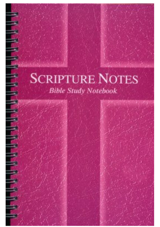 Scripture Notes Bible Study Notebook