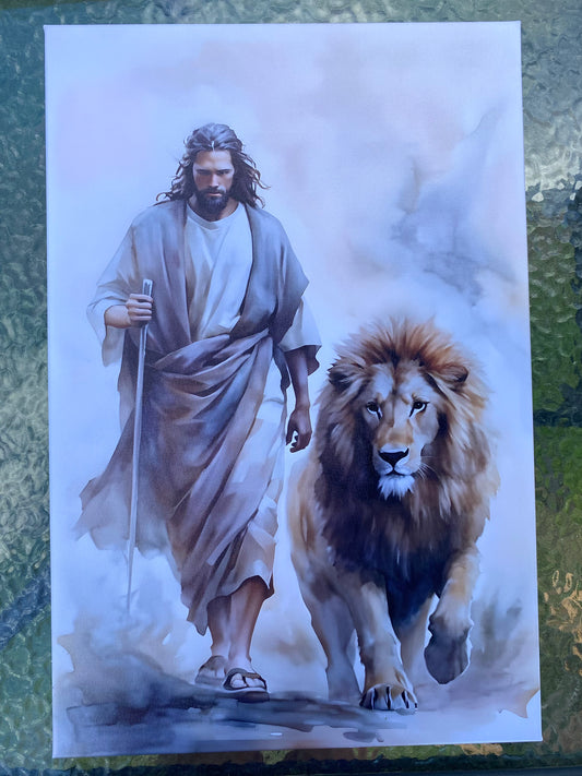 Large Religious Canvas