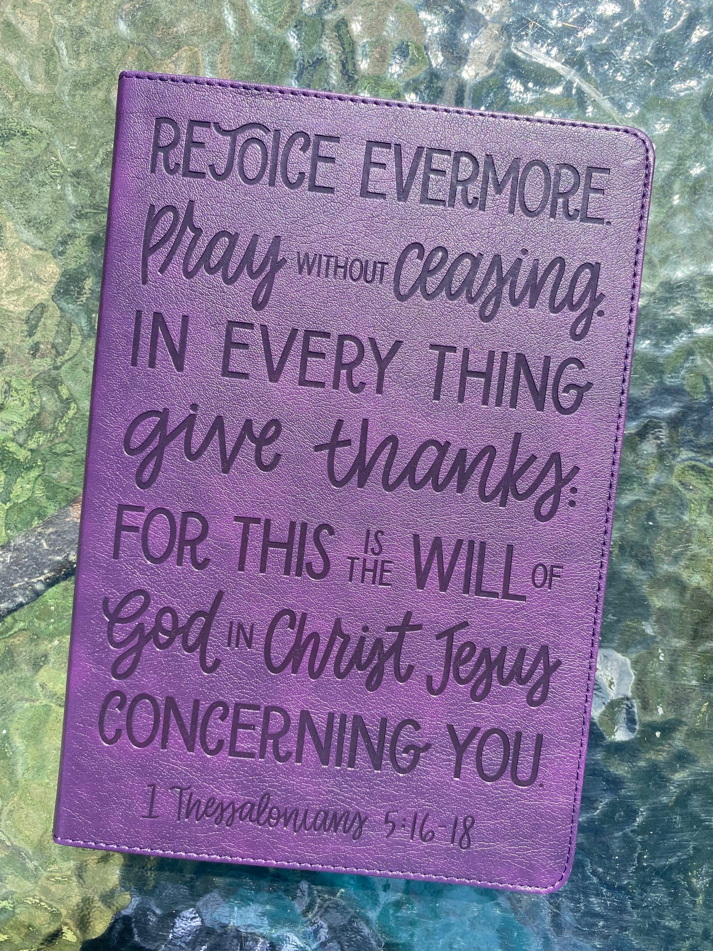 Purple Verse Art Reference Bible