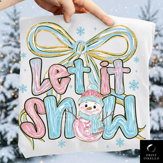 Preorder - Sunday Praise 11|30 - Let It Snow Bow Tee