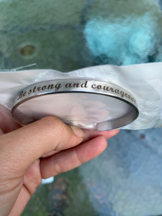 Engraved Scripture Bracelets