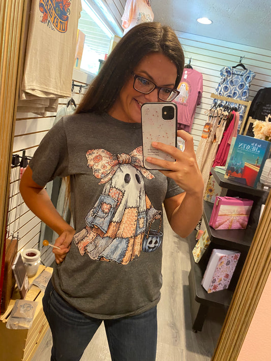 Patchwork Ghost Tee
