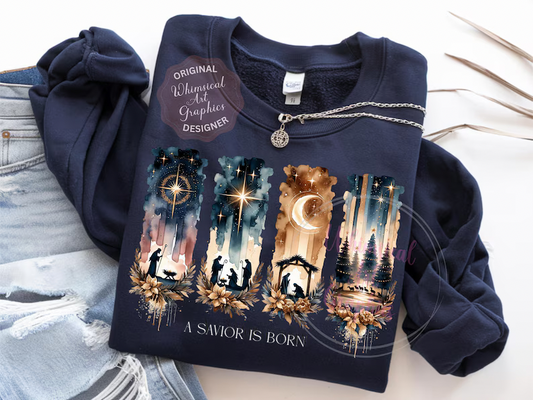 Preorder - A Savior Is Born Sweatshirt
